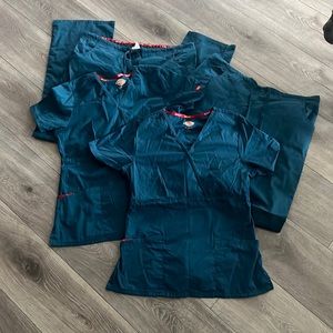 Dickies scrubs set bundle